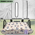 thumbnail image 6 of Yuyamidu American Flag Golf Cart Seat Covers Cowboy Golf Seat Covers for Cart with Front Pockets Universal Heavy Duty Club Car Accessories, 4th of July, 6 of 7