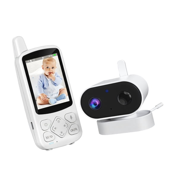 HuaJing 2.8 Screen Video Baby Monitor with Handheld Display for Family Nursery Checks, Another Room Viewing, Sleep Movement Follow Up and Daily Care