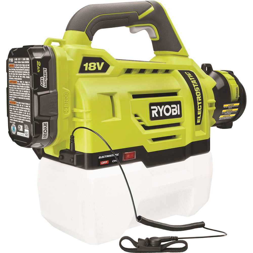 RYOBI - ONE+ 18V Cordless Electrostatic 0.5 Gal Sprayer with 2.0 Ah Battery and Charger - P2890