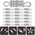 thumbnail image 3 of 50pcs Screw Twist Clasps Necklace Bracelet Jewelry Clasp Lock Extenders Spacer Clasps Connector for Layered Choker Chains Jewellery Crafts, 3 of 5