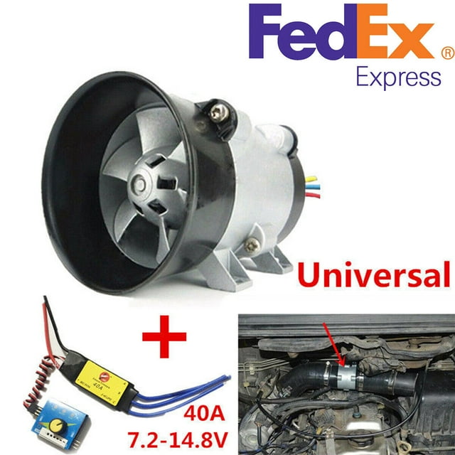 12 Volt Automotive Electric Turbo for Charger Intake Booster Fan with Brushless