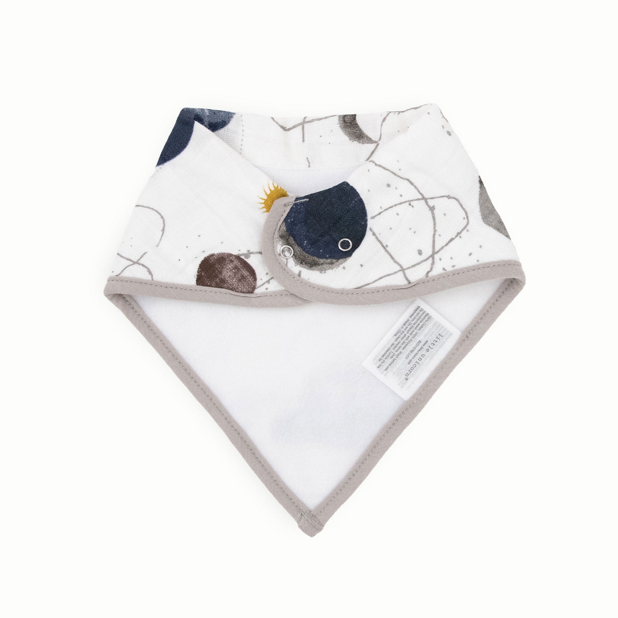 Little Unicorn Bandana Bibs for Babies, 4 Pack - Planetary