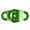 Green, variant on Reinforced Aluminum Rappelling Pulley for Vertical Saving Operations and Industrial Maintenance 2000kg Weight Bearing