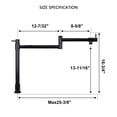 thumbnail image 3 of Matte Black Pot Filler Kitchen Faucet Deck-Mounted, 3 of 3