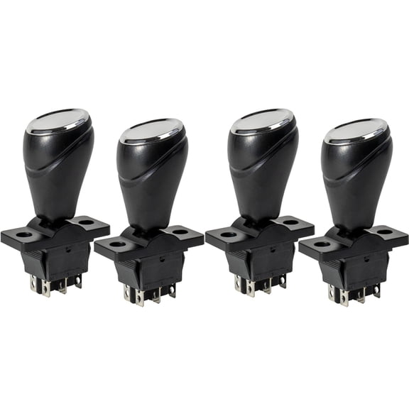 4Pcs Children'S Electric Car Joystick Toy Bumper Car Forward Reverse Switch on the Car Forward and Backward Switch (US)