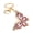 Pink, variant on Light Luxury Butterfly Keychain Crystal Pendant Rhinestone Butterfly Keychain Colorful Diamond Butterfly Pendant Sparkling Bag Charm Gift for Women Girls