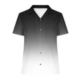 thumbnail image 6 of Women's Short Sleeve Loose Fit T-Shirt Tops Blouses Solid Color Casual Daily Wear Vacation Loungewear Fashion Essential Gift for Women | CSEONE,Black XL, 6 of 9