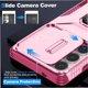 thumbnail image 2 of Funda para GANGXUN Samsung Galaxy S25 Ultra - Soporte metálico, Función magnética, Rosa, 2 of 6