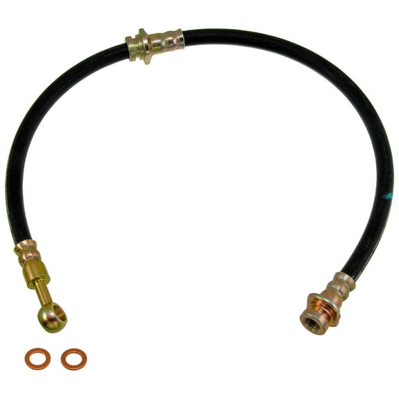 Dorman H380507 Rear Right Brake Hydraulic Hose for Specific Nissan Models Fits select: 1995-1999 NISSAN SENTRA, 1995-1998 NISSAN 200SX