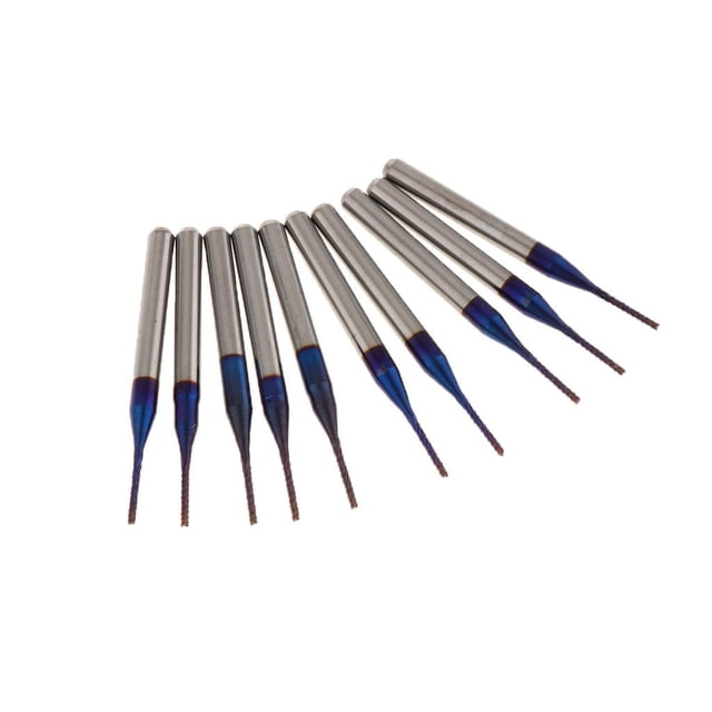 brocas de taladro para PCB con de 3,175 mm, imprescindibles para sus máquinas y herramientas rotativas 1.0mm Cola Brocas de grabado