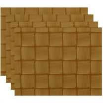 Simply Daisy 18" x 14" Basketweave Geometric Print Placemat