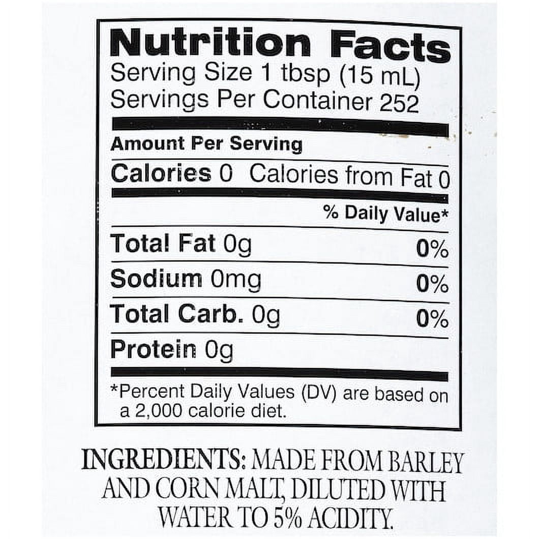 Heinz North America Heinz Vinegar, 1 gl