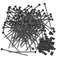thumbnail image 2 of Paquete de 100 bridas universales, clips de fijación fijos, autoblocantes, ligeras, para electrónica y del automóvil., 2 of 9
