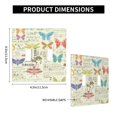 thumbnail image 2 of 2 Gang Double Toggle Wall Plate Light Switch Cover Wallplate - vintage Dragonfly Butterfly, 2 of 5