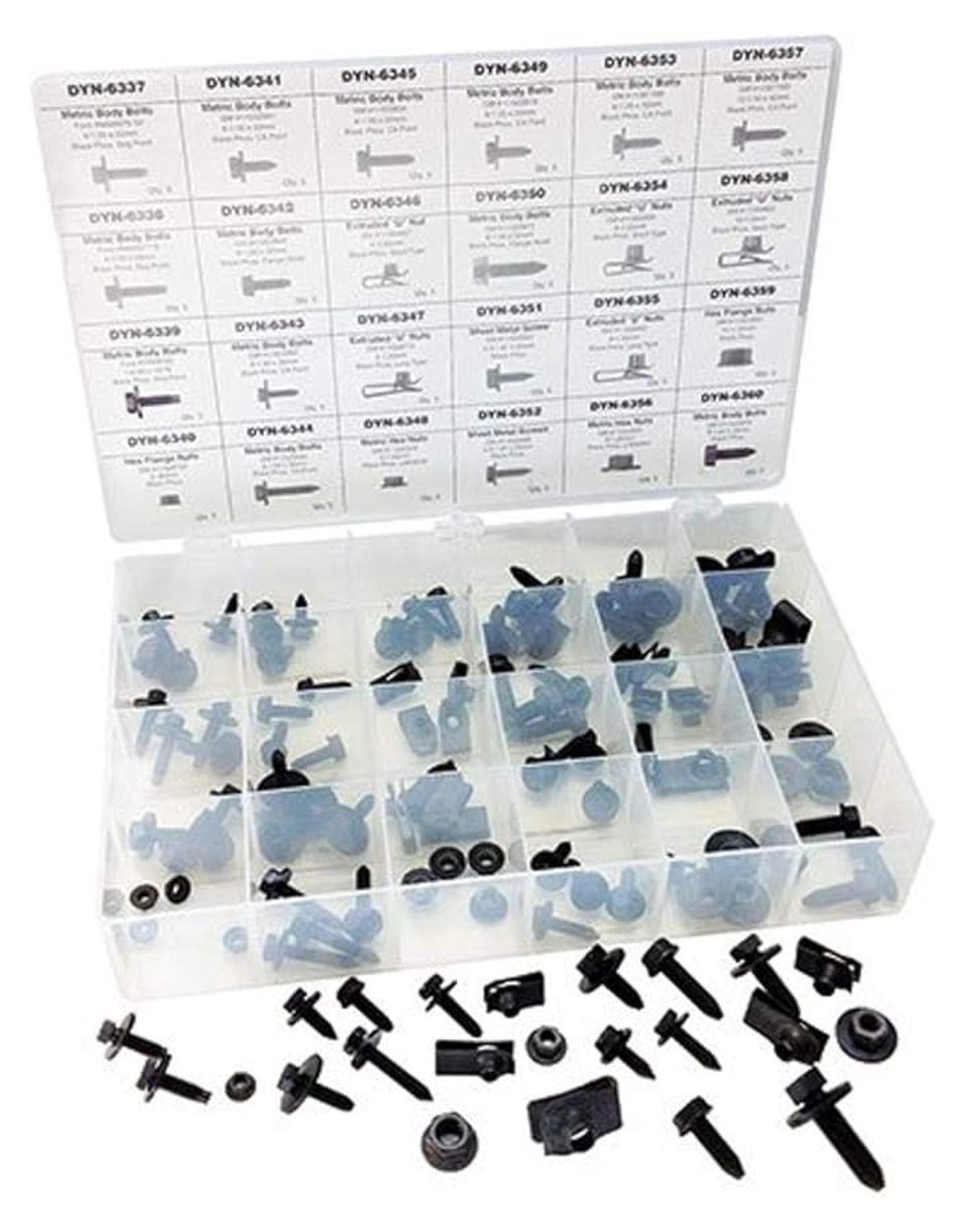 Tools 39360 120-Piece Master Hex Nut, U-Nut and Body Bolt Assortment