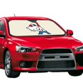 thumbnail image 1 of Windshield Sun Shade Foldable Car Front Window Sunshade For Car Suv Trucks Vans - Best Heat Shield Blocker Visor Cover Blocks Uv Rays And Keeps Your Vehicle Cool-Small, 1 of 1
