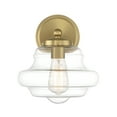 thumbnail image 4 of Trade Winds Jordan 1-Light Wall Sconce in Natural Brass, 4 of 5