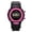 D003- Hot Pink, variant on Alarm Clock Digital, Kids Alarm Clock, Digital Clock for Student, Silicone Rubber, Fitsleeps Alarm Clock Watch, Sports & Outdoor, Waterproof Clock, Round Face, Pink Black, 1 Pc