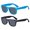 Black+Blue, variant on ALWAYSUV Kids Children Boys and Girls Super Comfortable Polarized Sunglasses White