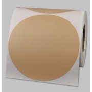 Gold Labels 4 inch Round Color Coding Dots Stickers 300 Labels Per Roll (Brown)