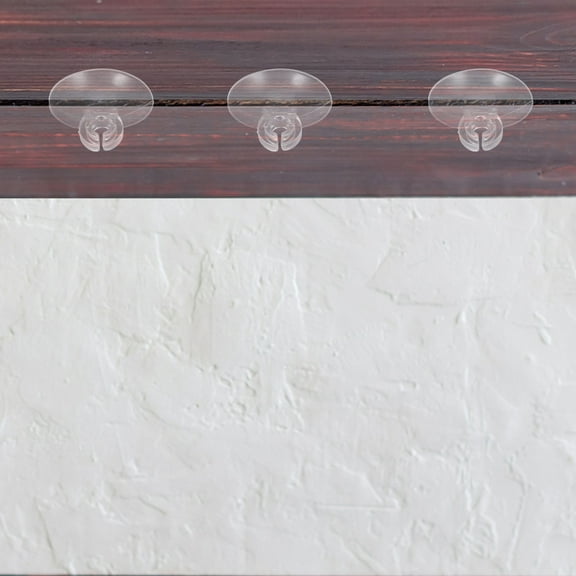 Raindrops 100pcs Christmas Light Suction Cups Mini String Light Suction Cup Hooks Outdoor Window Glass Suction Cup Clips Hangers for Seasonal Lights