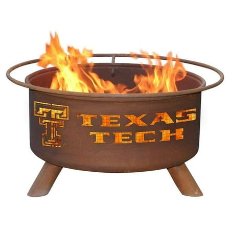 Patina Products F233 30 in. Texas Tech Fire Pit