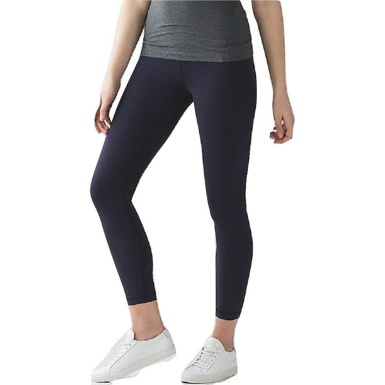  Lululemon Align Pant 7/8 Yoga Pants (Black, 2