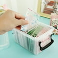 thumbnail image 4 of 100Pcs Envelope Challenge Box 5 Styles Reusable Money Saving Challenge Kit Envelope Challenge Kit Savings Challenges Budget Box for Budgeting Planner Saving Dazzling Colors, 4 of 8