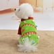 thumbnail image 4 of Franela colorida Navidad estilo muñeco de nieve dos pies invierno cálido ropa para mascotas ropa para perros gatos, 4 of 12