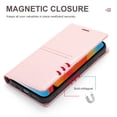 thumbnail image 5 of for Google Pixel 9 Pro XL Wallet Case Cover, Luxury Wallet Case with Card Holder Magnetic Clasp Kickstand PU Leather Folio Protective Phone Case for Google Pixel 9 Pro XL, Rosegold, 5 of 10