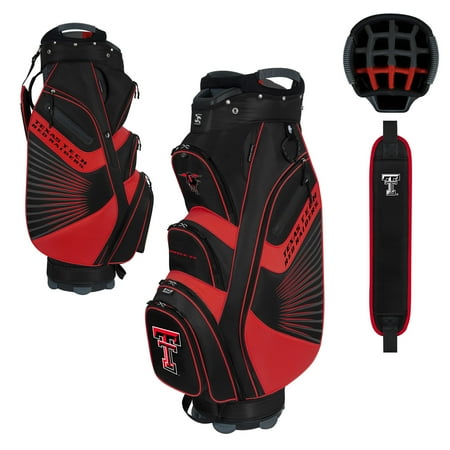Texas Tech Red Raiders Bag - Team Effort Texas Tech Red Raiders The Bucket™ II Cooler Cart Golf Bag
