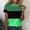 Army Green, variant on Blouses for Women Loose Casual Tops Short Sleeve Striped Tunic Ladies Shirts Trendy