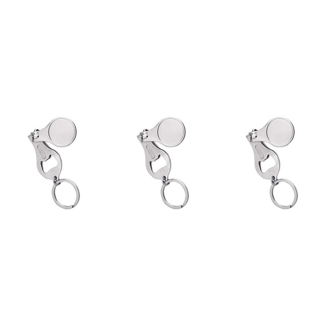 Soidarity Nail Clippers Multifunctional Replacement Reusable Washable Bottle Manicure Toenail Keyring Tool Opener Round with Foldable Type1 NO1 Soidarity CBP004390