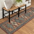 thumbnail image 7 of Mainstays Red Vintage Indoor Polyester Runner Rug 20” x 60”, 7 of 7