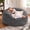 Gray, variant on Fulsmile Bean Bag Chair for Adults Stuffed with Memory Foam, Compressed Fluffy Lazy Sofa with Machine Washable Velvet Cover,5FT Oversized Gray Bean Bag for Reading Gaming Recumbency, 50"x 24"