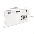 thumbnail image 3 of Xihbxyly Ofertas Del Prime Day Cámara Pequeña Portátil para Niños con Soporte, Pantalla Grande de 2,4 Pulgadas y 40 Mp para Fiestas de Estudiantes, de Alta Definición, Estilo Retro, para Campus, 3 of 7