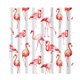thumbnail image 2 of Cortina de ducha Perfecl extra tela flamingo con 12 ganchos, 2 of 4