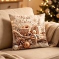 thumbnail image 4 of Christmas Pillow Covers Decorative Throw Pillow Cases Washable Cushion Case for Sofa Couch Bedroom Living Room Home Decor, 4 of 6