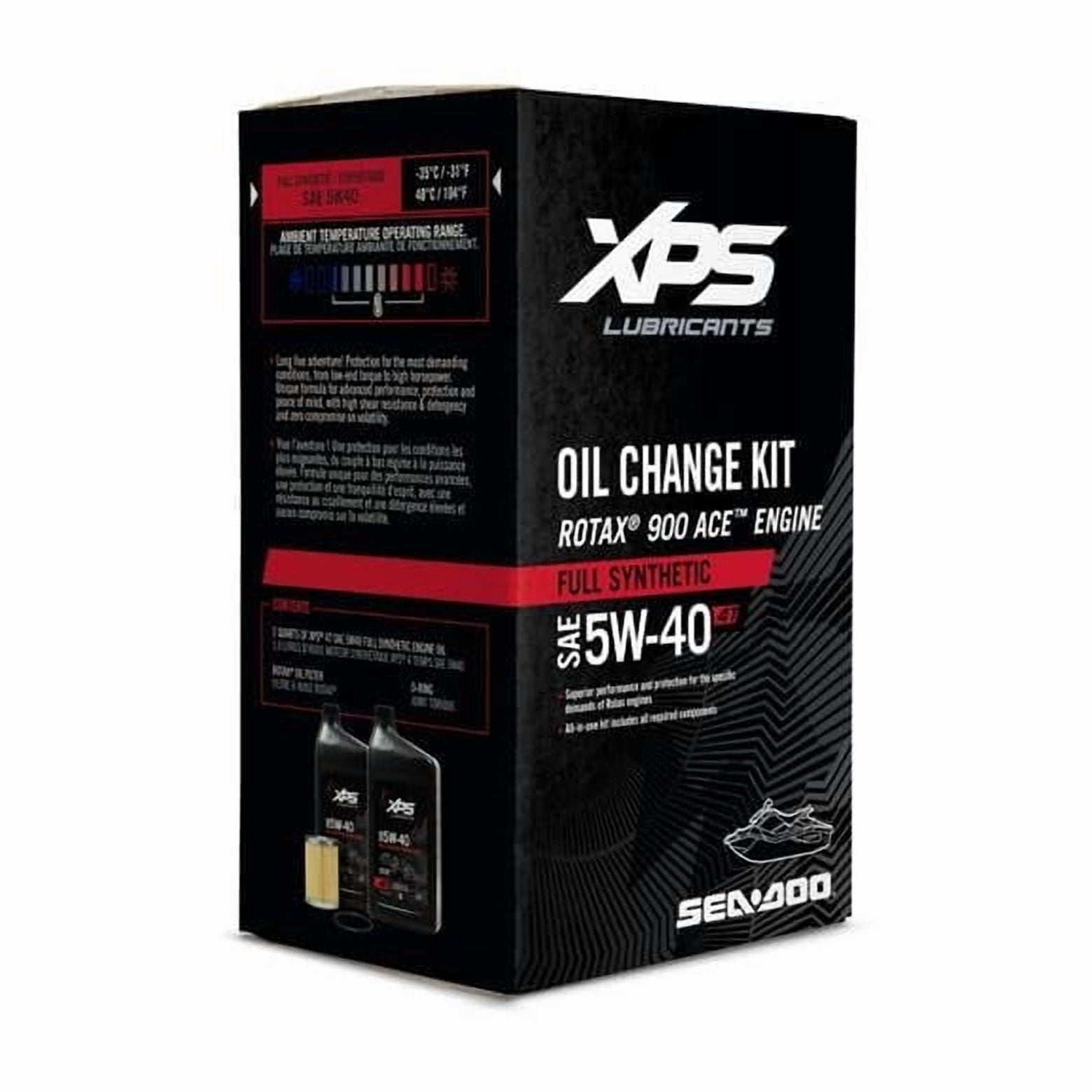 4T 5W-40 Full Synthetic Oil Change Kit for Rotax 900 ACE engine 9779485