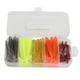 thumbnail image 1 of Kit De Señuelos De Pesca Blandos, Cebo Suave Con Cola En T, Flexible, 60 Unidades/caja, PVC Artificial Estirable Para Pesca De Lubina, 1 of 7