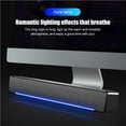 thumbnail image 3 of stanreset V-196 Computer Speaker Bar Stereo Subwoofer Music Player Bass Surround Sound Box 3.5mm Audio Input For PC Laptop Black, 3 of 6