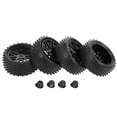 thumbnail image 2 of Neumáticos de rueda de 65 mm universales con tuercas de tornillo para vehículo 1/10 RC B, 2 of 8
