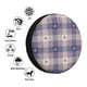 thumbnail image 4 of Fotbe Heart Check Plaid Funda de Llanta de Repuesto con Estampado, Engrosada, Ajuste Universal para Jeep, Remolque, RV, SUV, Camión-17 inch, 4 of 6