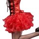 thumbnail image 1 of Gibobby faldas deportivas para mujer fiesta plisado de tul de color sólido Vestido de tutú(Rojo, Talla única), 1 of 4