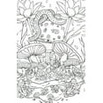 thumbnail image 2 of Hinkler Mindwaves Calming Coloring Enchanted Garden for Adults and Teens, 72 Pages, 2 of 7