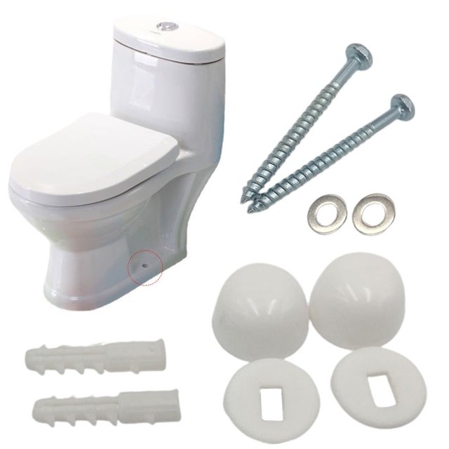 Juego de pernos de anclaje para bidé de inodoro, kit de fijación al suelo, accesorios de reparación, tornillos de montaje