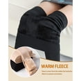 thumbnail image 3 of MANIFIQUE Fleece Lined Tights Women Leggings Thermal Pantyhose Opaque High Waisted Winter Warm Tight, 3 of 6