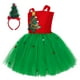 thumbnail image 4 of Disfraz novedoso Salvador de Navidad para niña con diadema, 4 of 9