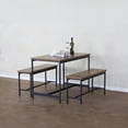 thumbnail image 4 of Juego de Comedor 3 Piezas: Mesa y Bancas, Diseño Moderno, 4 of 9