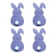thumbnail image 2 of Uuiauoio 4 PCS Easter Bunny Cutlery Bags Flatware Holder Bunny Shape Silverware Felt Utensil Cutlery Pouch Bags for Knife Forks Spring Easter Table Decoration for Home Party Birthday Supplies, 2 of 6